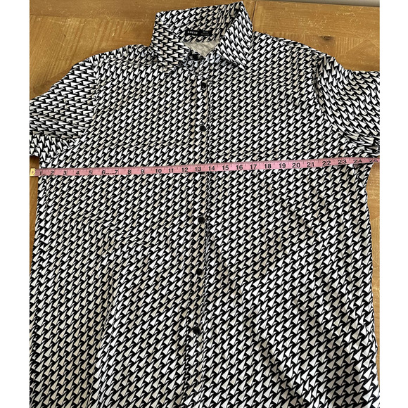 MENS SHIRT TOP BUTTON UP - Picture 8 of 10